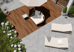 OSMO CEWO-DECK Terrassenplatte 40 x 80 cm - Verschiedene Farben