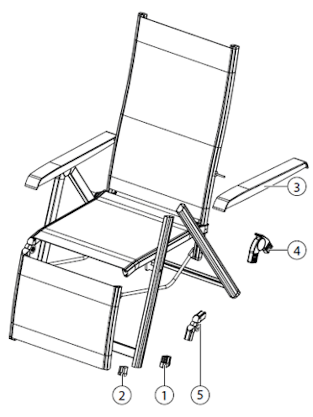 Explosionszeichnung Ersatzteile