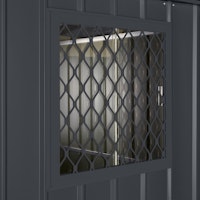 Globel Seitenfenster 62x62 cm, anthrazit, für Skillion, Lean To, Dream