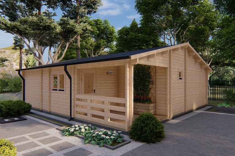 Wolff Finnhaus Ferienhaus Narvik 72 - 68 mm