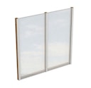 Vorschaubild Skan Holz Seitenwände aus Polycarbonat für Terrassendach (freistehend)