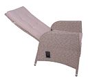 Vorschaubild Garden Pleasure Gartenmöbel Set BRAGA 02, Tisch 220 x 100 + 8 Sessel, Polyrattan / Akazie / Kissen 100 % Polyester