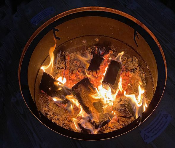 Badeko Grill-/Feuerstelle „Freiburg“ in Edelrostoptik