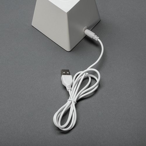 Konstsmide Weihnachtsbeleuchtung  LED Tischleuchter Geschenk weiß Timer