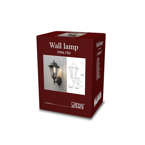 Konstsmide Wandleuchte Up, versch. Farben