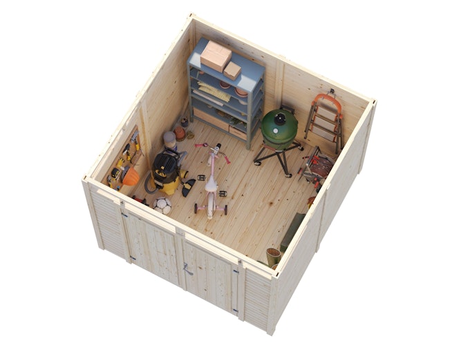 Palmako Gerätehaus Elias 4,9 m² - 16 mm