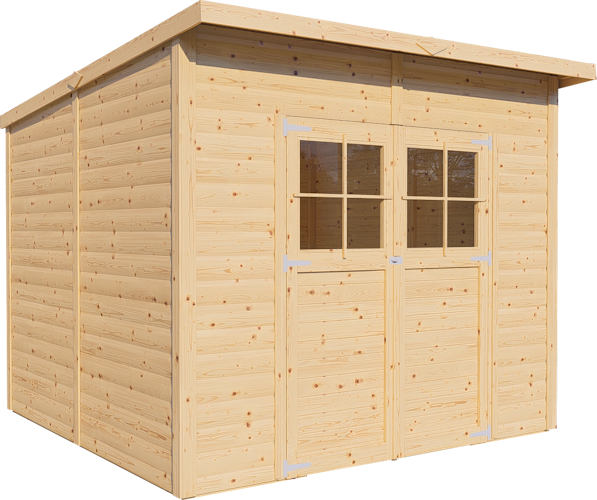 Bertilo Gartenhaus Alster 4 - 19 mm