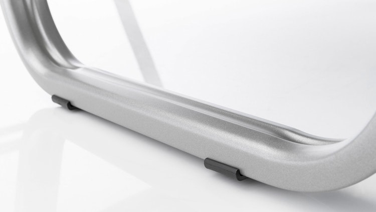 Kettler Stapelliege BASIC PLUS, Aluminium Silber / Outdoorgewebe Anthrazit - Sonderaktion