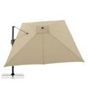 Vorschaubild doppler Pendelschirm LIFE 300 x 400 Side, Aluminium Anthrazit / 100 % Polyester 180 g/m² 