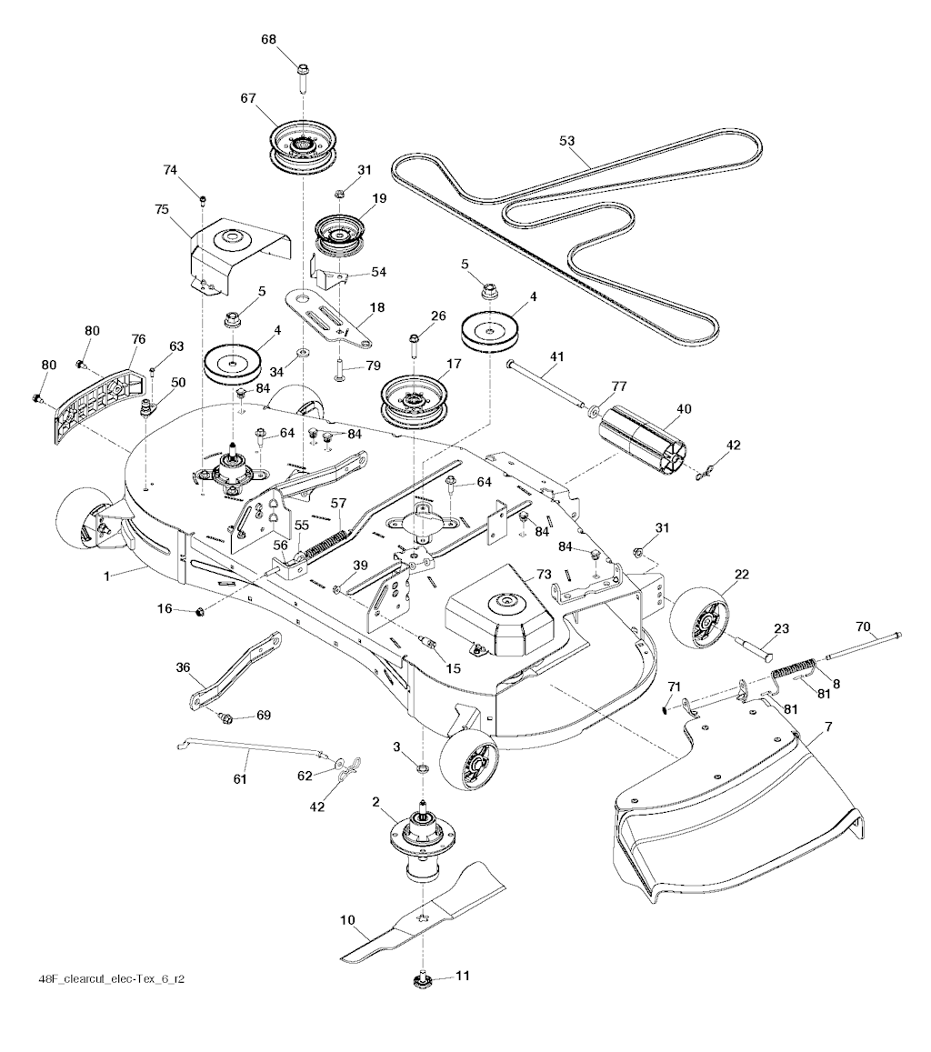 Explosionszeichnung Ersatzteile