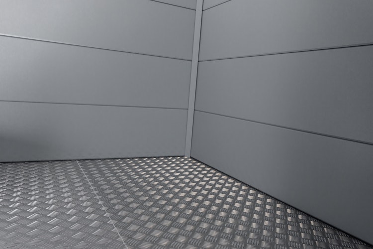 Telluria Fußboden für Metallgerätehaus Duo 2721