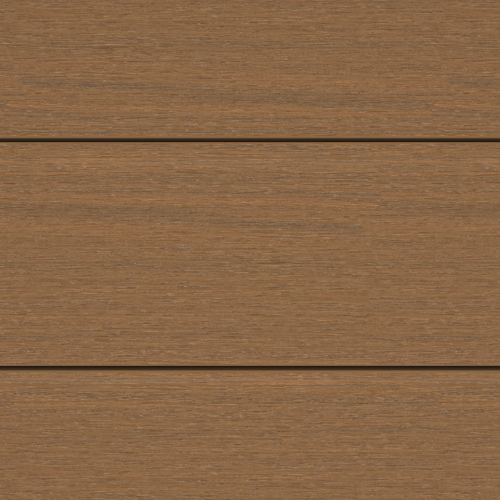 NewTechWood Gigangte WPC-Terrassendiele Hohlkammer Teak  23 x 210 mm