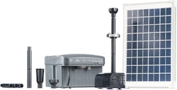 Heissner Solar-Teichpumpen-Set 750 l/h mit LED (SP760-L)