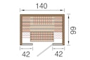 Vorschaubild Weka Infrarotkabine Osby 1 inkl. Flächenstrahler