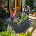 Vorschaubild KGT Hochbeet UrbanGrow L - B 149 x T 74 x H 78 cm