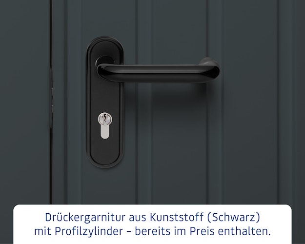 Hörmann Metall-Gerätehaus EcoStar EuroLine EPD mit Pultdach