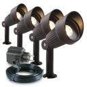 Vorschaubild Garden Lights Strahler Focus 4er Set