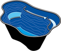 Ubbink Teichschale Fertigteich Calmus S II - 220 l