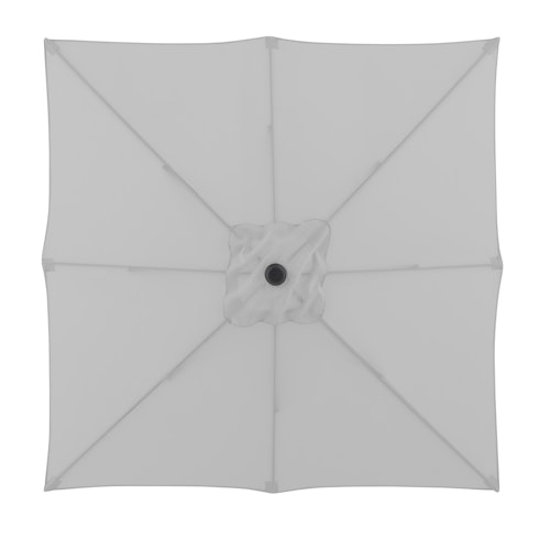 Derby Mittelsmastschirm BASIC 210 x 210 Push up, Aluminium Anthrazit / 100 % Polyester 180 g/m²