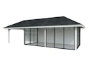 Vorschaubild Palmako Pavillon Bianca 24,9 m² Set 218 Slide - 28 mm