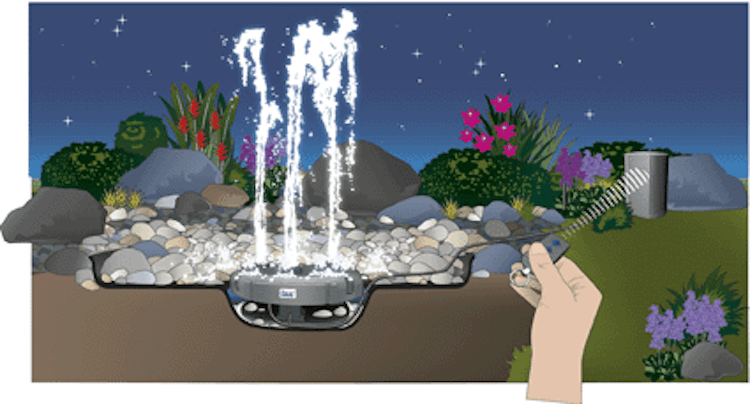 Oase Wasserspiel Water Trio