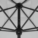 Vorschaubild doppler Mittelmastschirm myZONE 300 x 200 Auto Tilt, Aluminium Anthrazit / 100 % Polyester 180 g/m²