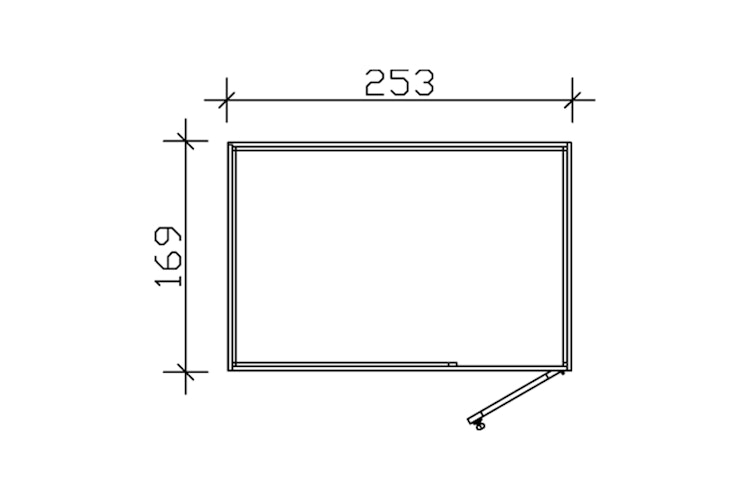 Skan Holz CrossCube Gartenhaus Melbourne 2