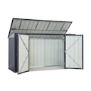 Vorschaubild Globel Mülltonnenbox "Easy" mit Klappdeckel für bis zu 3 Mülltonnen