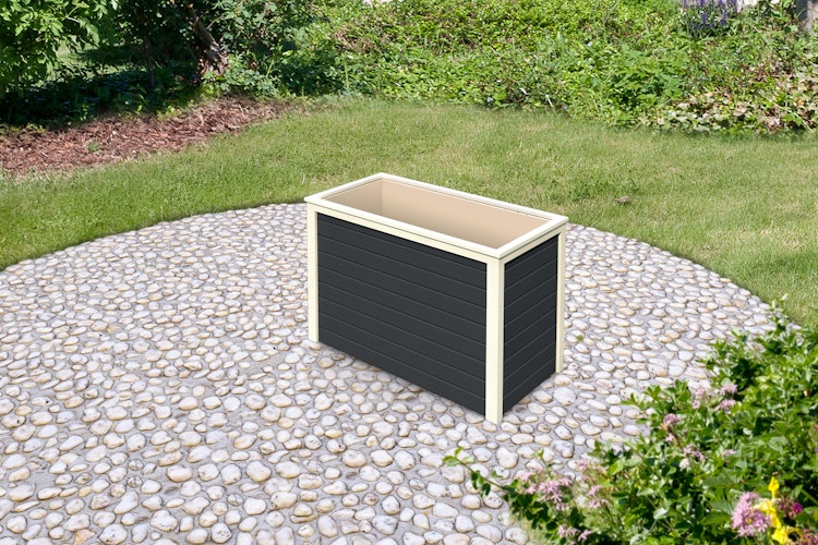 Karibu Hochbeet 1 - 460 l Fassungsvermögen 19 mm Wandstärke