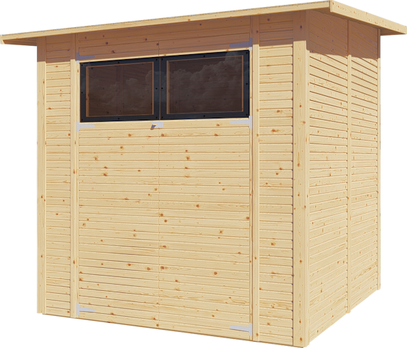 Bertilo Gartenhaus Pent Modern 3 - 18 mm