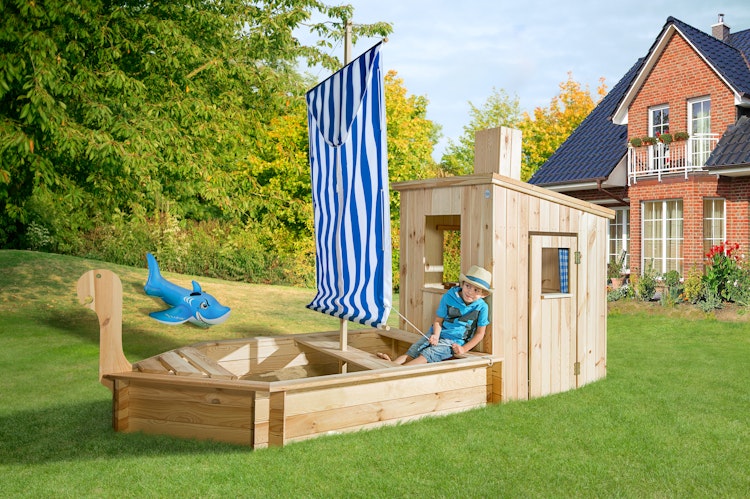 Weka Sandkastenschiff 196 A mit Kajüte