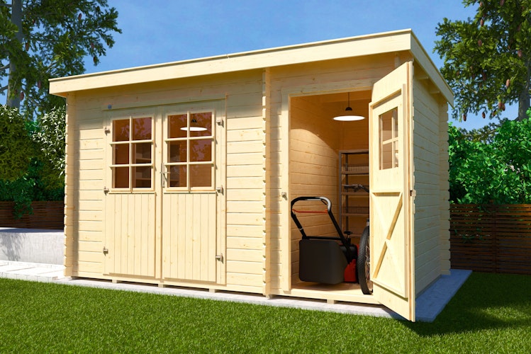 Weka Gartenhaus 254 - 28 mm