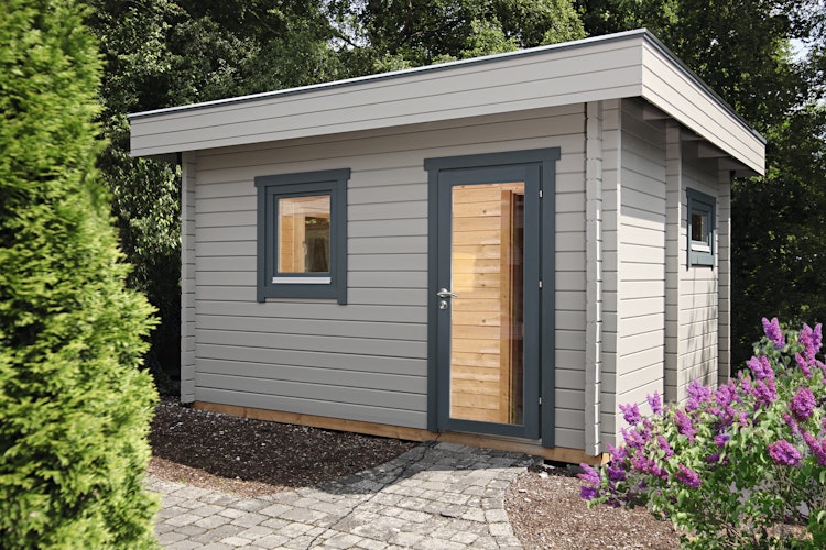 Wolff Finnhaus Saunahaus Keijo 70 isolierverglast