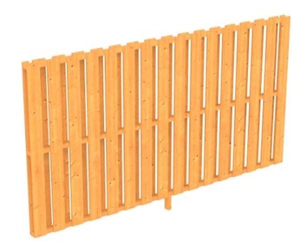 Skan Holz Seitenwand Deckelschalung für Terrassenüberdachung Douglasie