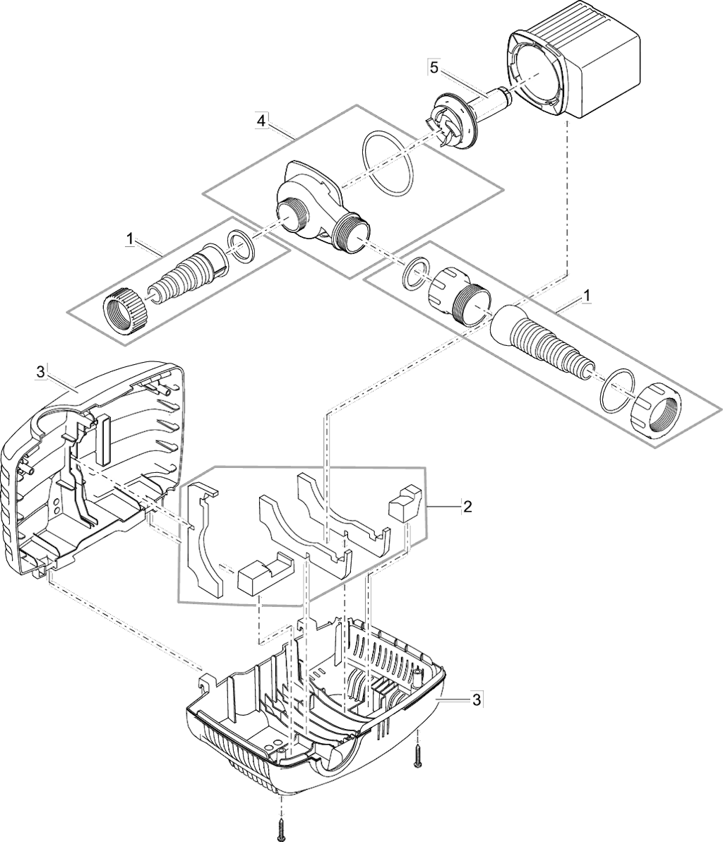 Explosionszeichnung Ersatzteile