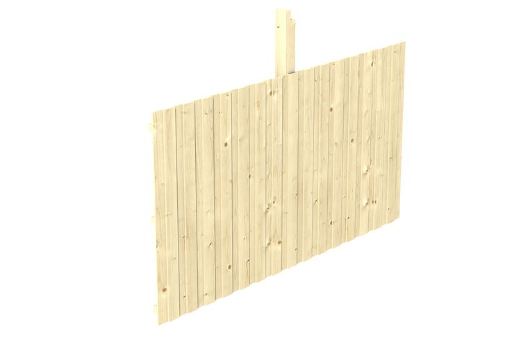 Skan Holz Rückwand für Leimholz Einzel- Carports - Deckelschalung