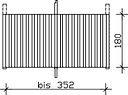 Vorschaubild Skan Holz Rückwand für Leimholz Einzel- Carports - Deckelschalung