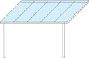 Vorschaubild Gutta Standard Terrassendachsystem Typ A/B/C weiß/anthrazit