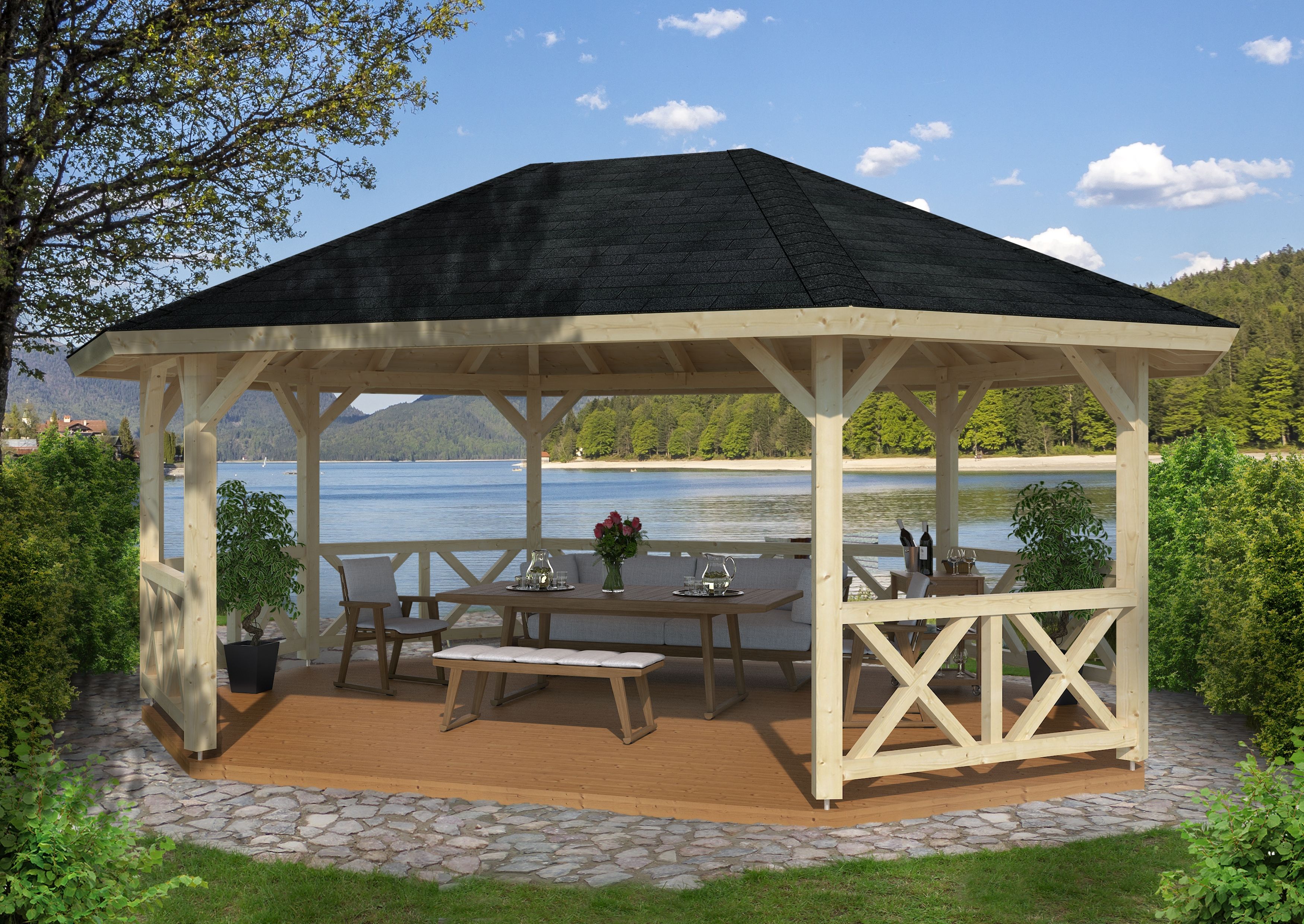 Palmako Pavillon Betty 25,0 m²