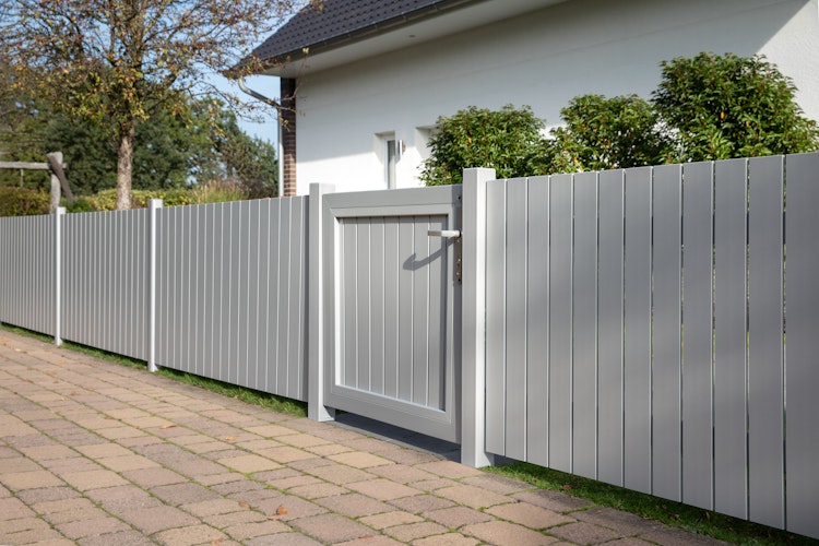 TraumGarten Alu-Vorgartenzaun Squadra