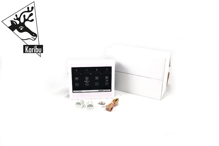 Karibu Steuergerät Easy Bio weiß für Starkstrom Öfen