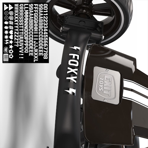 EXIT Foxy Gokart - Espresso Schwarz