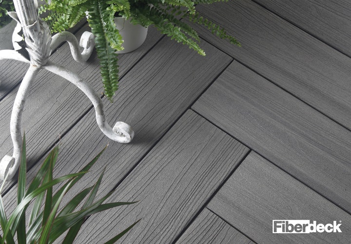 Fiberdeck Harmony WPC-Terrassendiele massiv 23 x 210 x 3900 mm