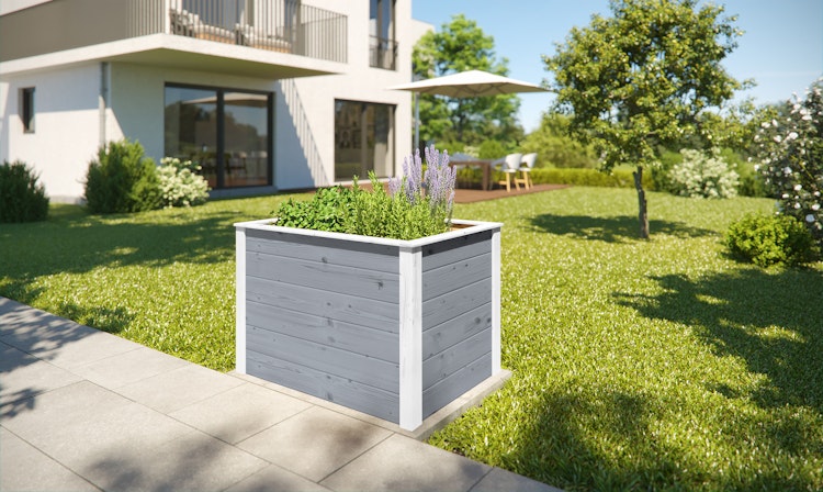 Weka modulares Elementhochbeet - 21 mm - 400 l