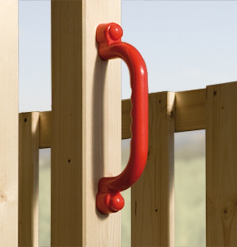 Weka Tabaluga Drachenturm 816 E mit Satteldach und Sandkasten