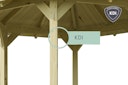 Vorschaubild Karibu Pavillon Carport Kirn 1/2/3 - KDI