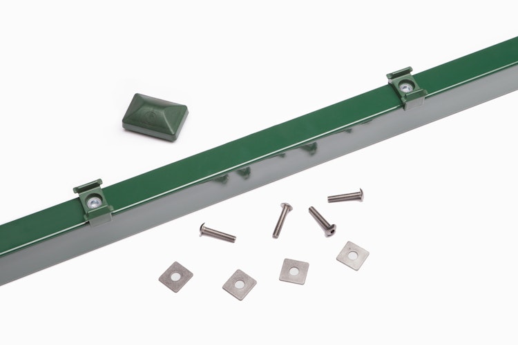 dz Pfosten VP mit Edelstahlplättchen