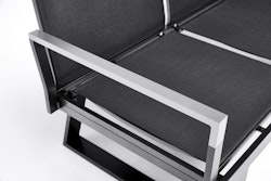 Kettler Alu-Armlehne links für RASMUS MODULAR, Aluminium Anthrazit / Graphit