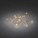 Vorschaubild Konstsmide Weihnachtsbeleuchtung  Micro LED Lichterkette kupferfarben Draht