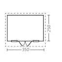 Vorschaubild Skan Holz 28 mm Gartenhaus Ostende 1